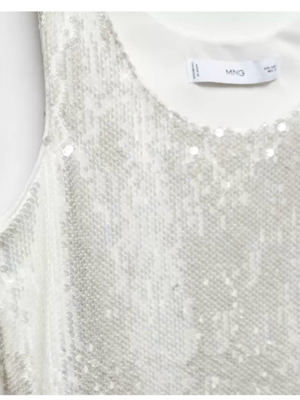 NWT Mango Sequin Tank